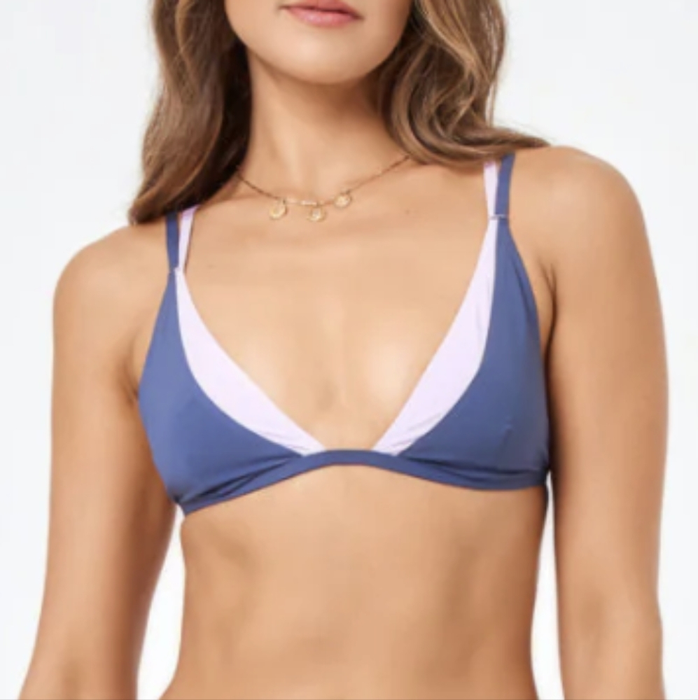 LSpace BNWT Seam-Free Finneas Bikini Top Medium